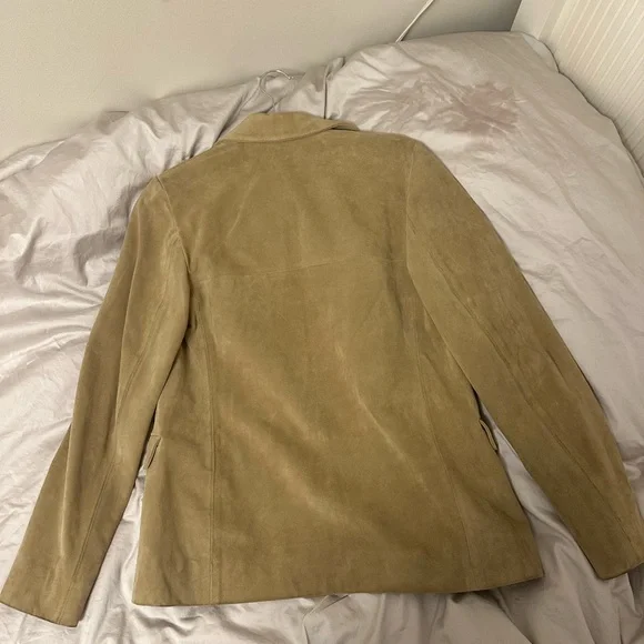 Nili Lotan Claude Suede Jacket Size XS